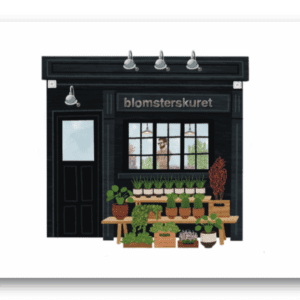 Cartes postales Fleuriste Copenhague
