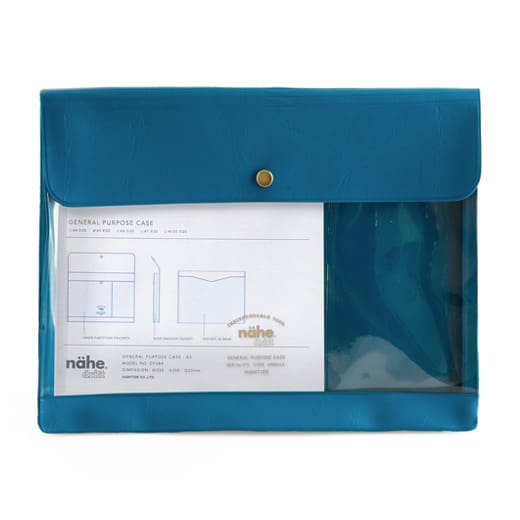 pochette bleue