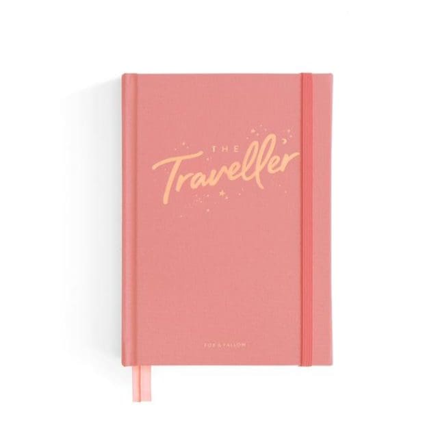 agenda de voyage rose