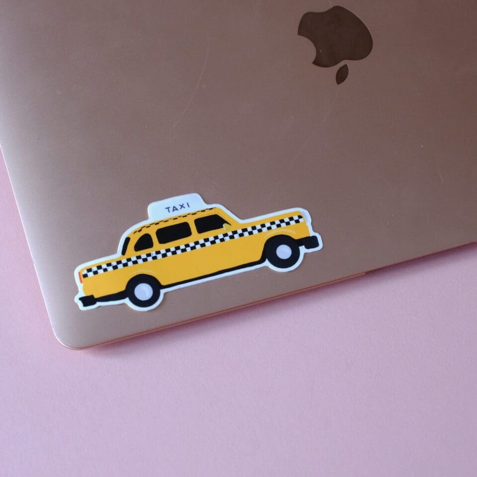 Sticker Taxi New York – Image 3