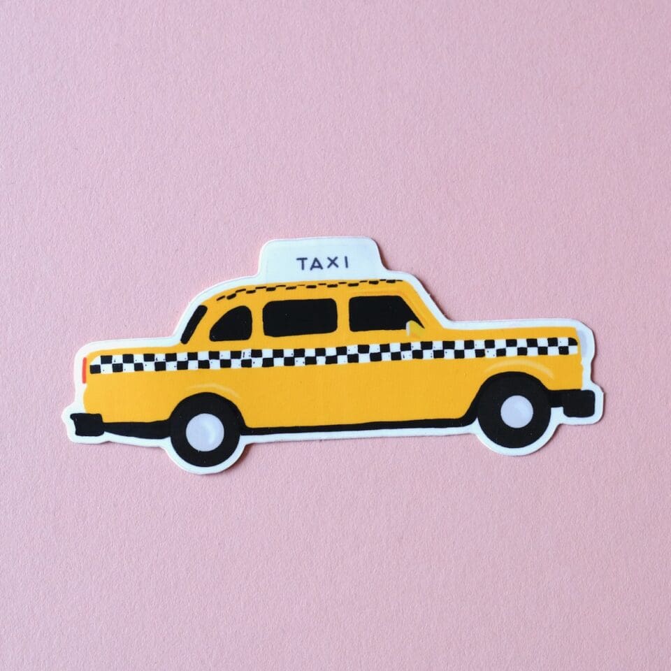 Sticker Taxi New York – Image 4