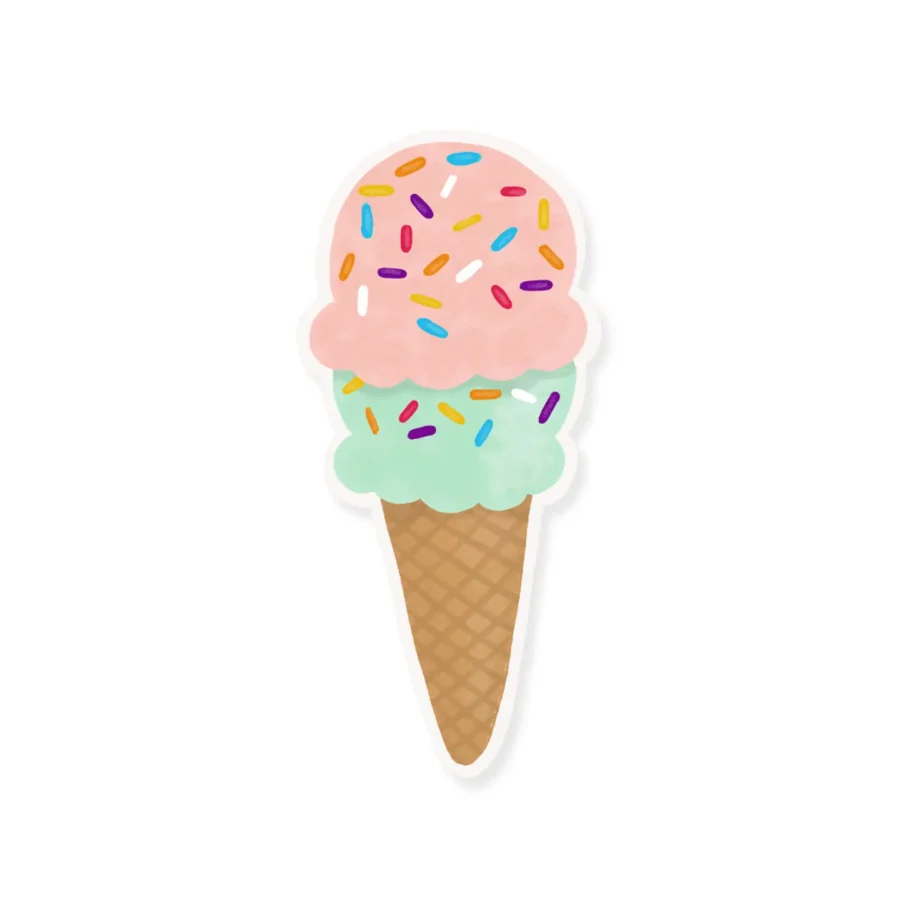 Sticker Ice Cream