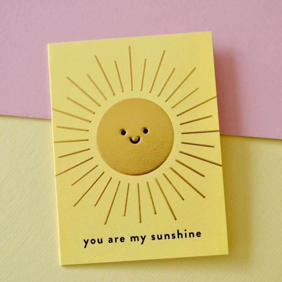 Carte You Are My Sunshine – Image 4