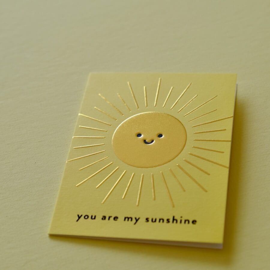 Carte You Are My Sunshine – Image 3