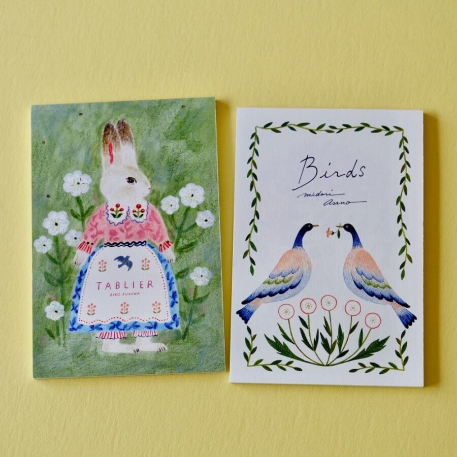 Carnet de Cartes Birds - Midori Asano – Image 6