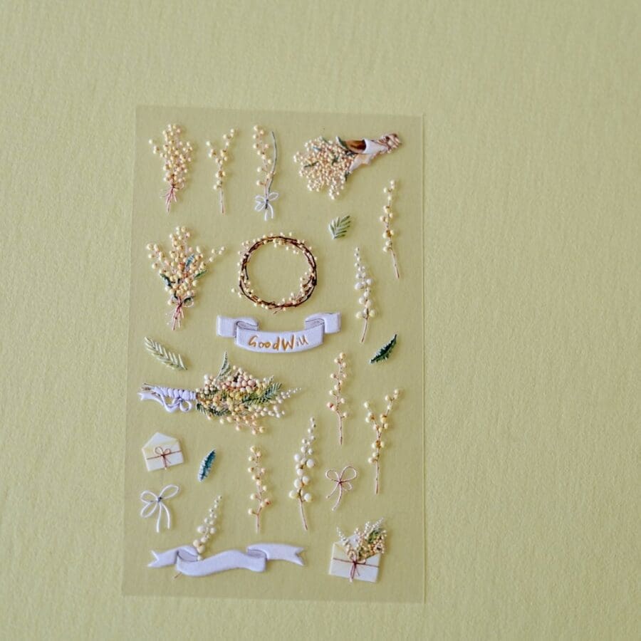 Stickers en Relief - Mimosa – Image 6