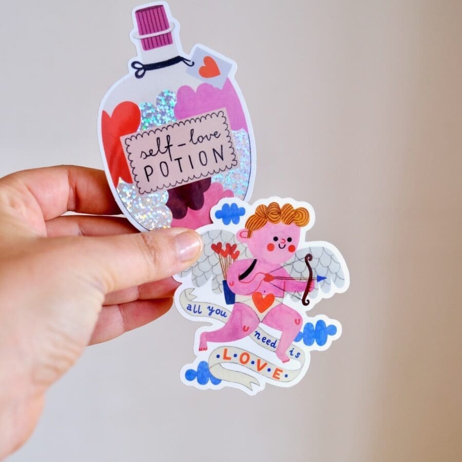 Sticker Self-Love Potion – Image 2