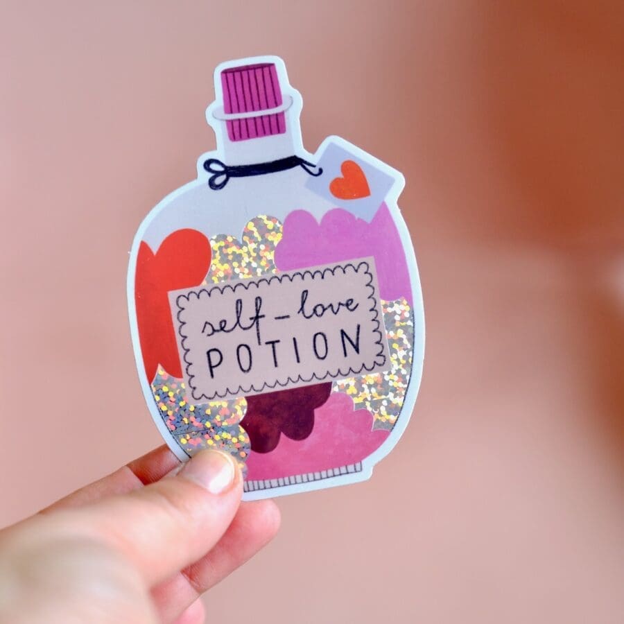 Sticker Self-Love Potion