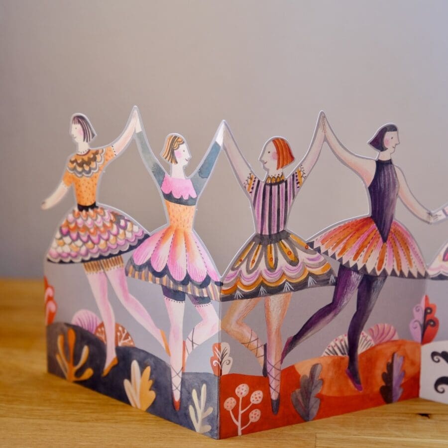 Carte Concertina Danseuses – Image 4