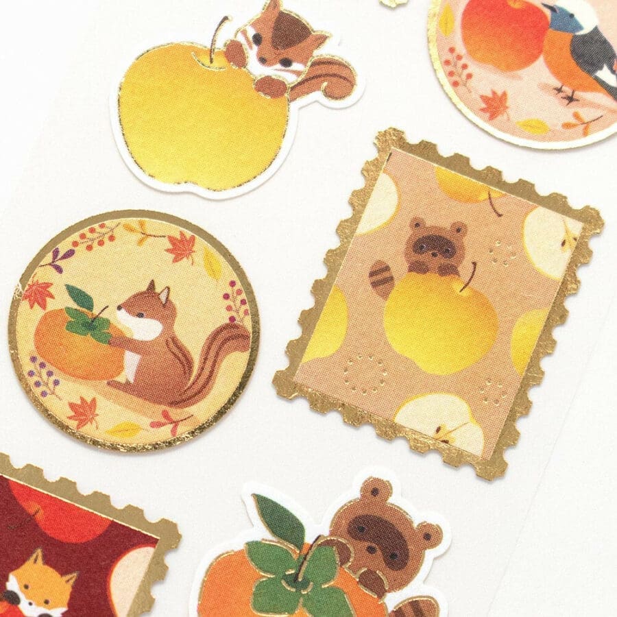 Stickers Animaux Moisson d'automne – Image 5