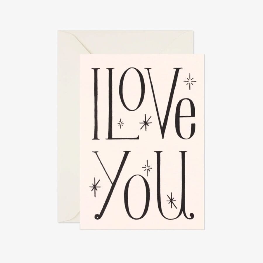 Carte de vœux I Love You – Image 2