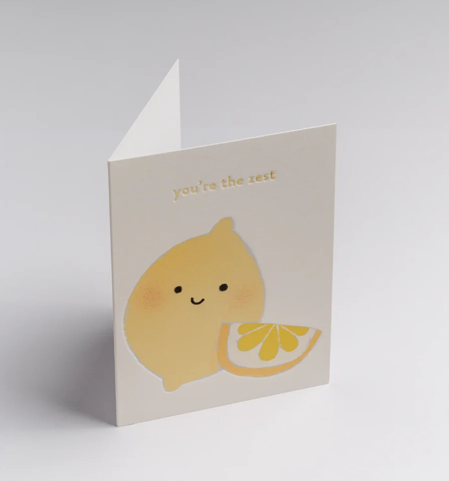 Mini Carte Citron - You're The Zest – Image 2