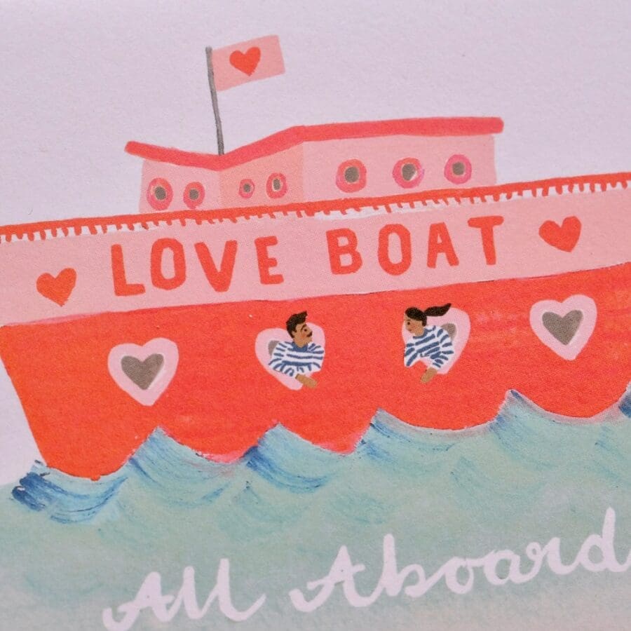 Carte All Aboard Love Boat – Image 3