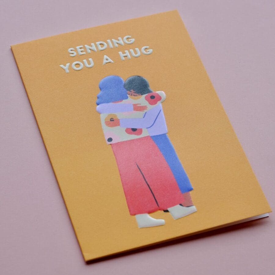 Carte Sending You A Hug – Image 2