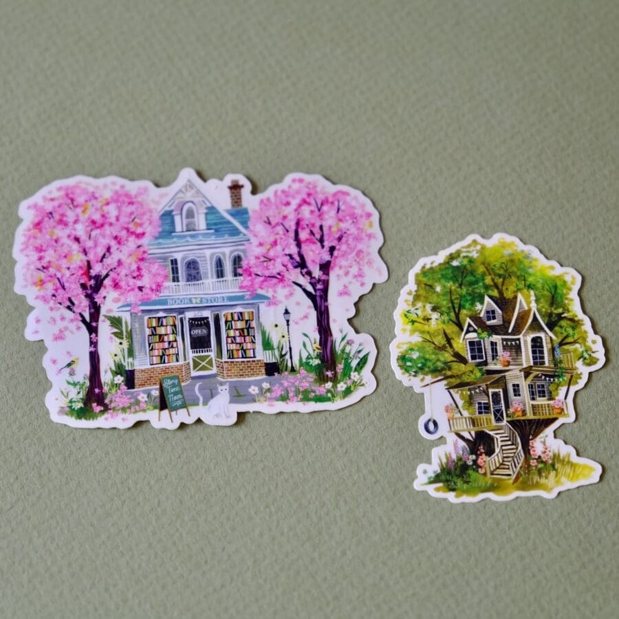 Sticker Blooming Librairie – Image 3